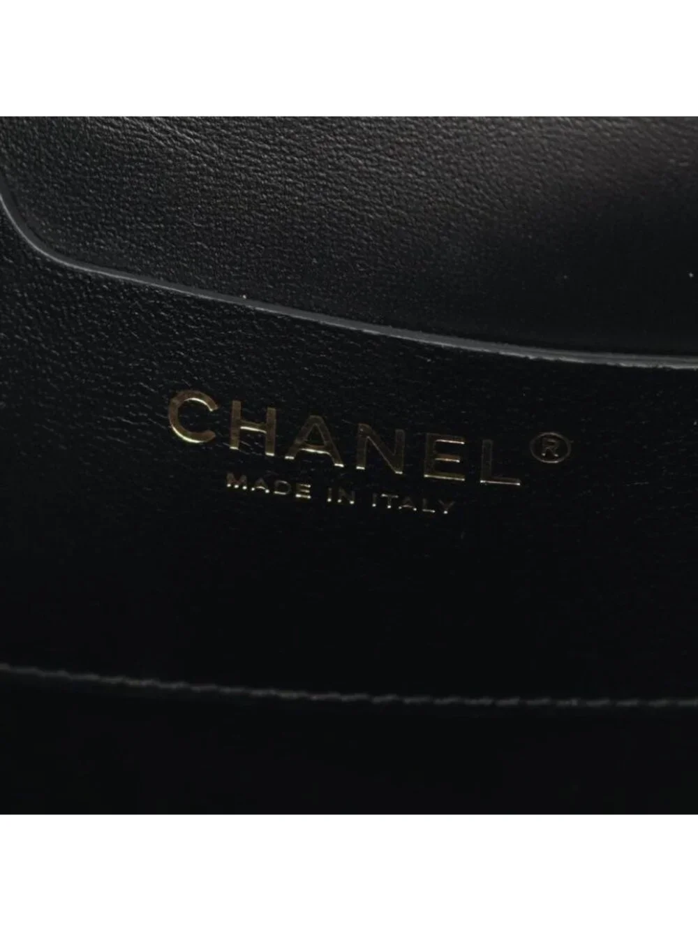 Chanel Shoulder Bag Quilted Top Handle Black Leather